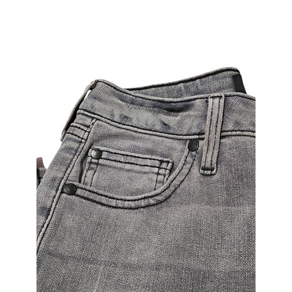 NWT Quince Bella Straight Leg Denim Womens 25 Gray Stretch Jeans - Picture 10 of 16